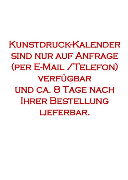 Großer Fotokalender 2025 (DIN A2)